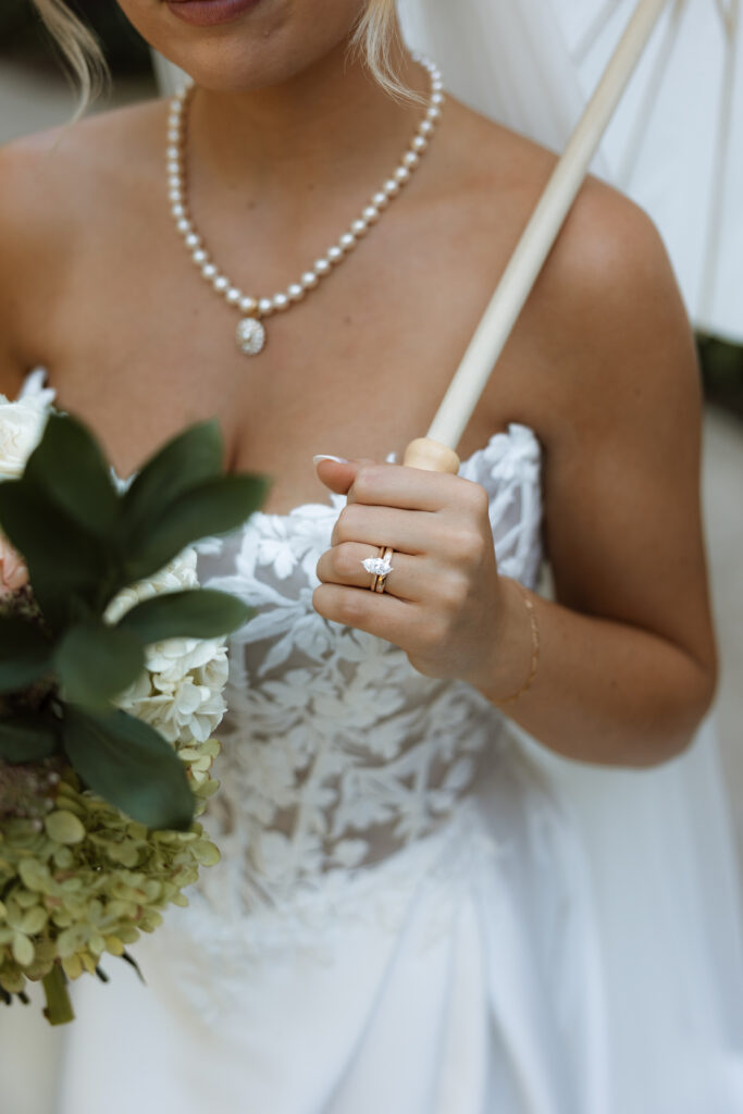 Details of a european inspired wedding at Plummer House.